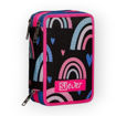 Picture of SEVEN 3 ZIP EVER WINGLY GIRL PENCIL CASE (FILLED)